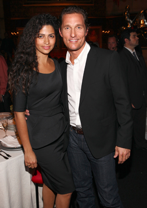 Matthew McConaughey and Camila Alves