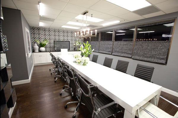 Kardashian conference room designed by Britany Simon & Mikel Welch