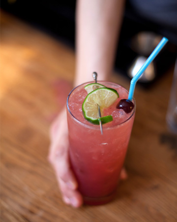 Mexican sunset cocktail