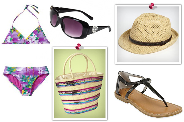 Bikini fashions for daughter