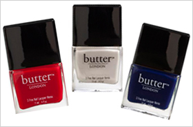 Butter London patriotic colors