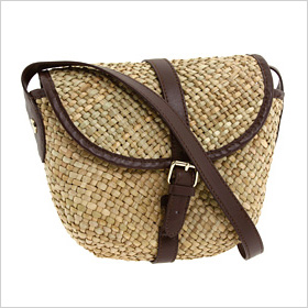 Straw bag