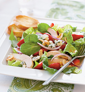 Chicken and Strawberry Salad