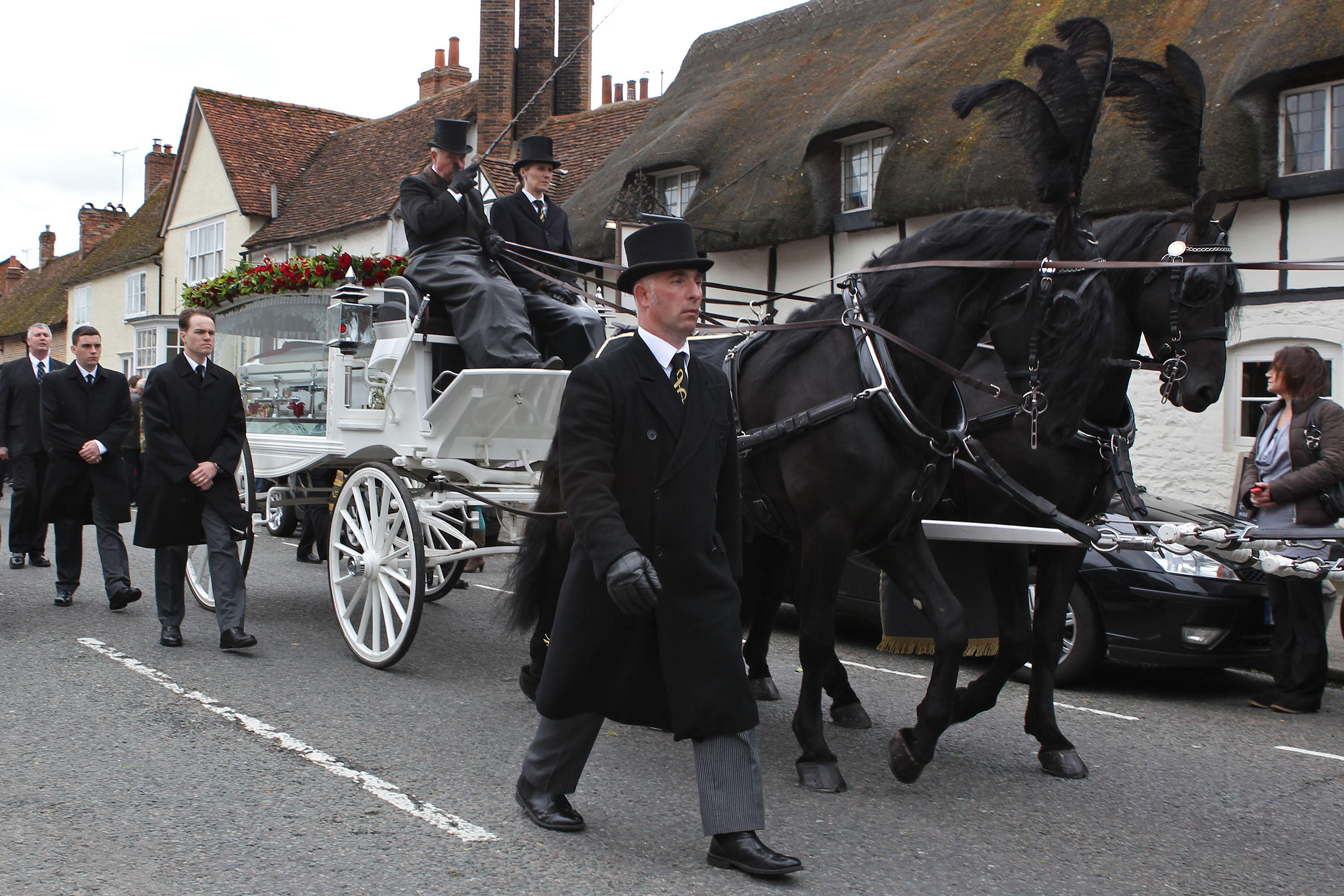 Robin Gibb procession