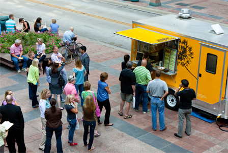 Summer food truck