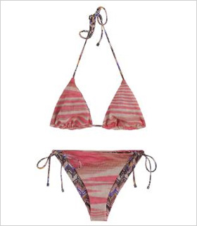 Missoni Wave Print bikini, $340, boutique1.com