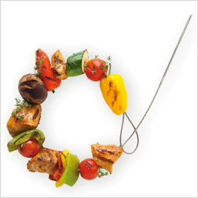 FireWire Flexible Grilling Skewers ($24 for four)