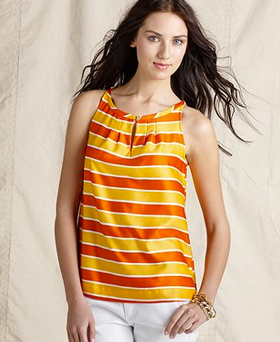 Tommy Hilfiger sleeveless striped tank