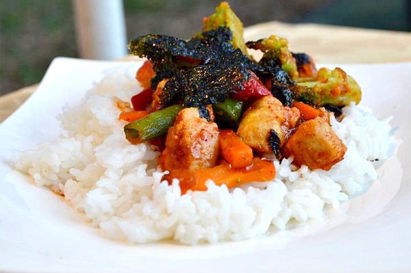 Super spicy stir fry