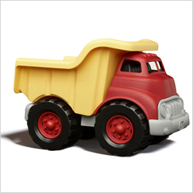 Green Toys dump truck