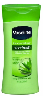 Vaseline Intensive Care Total Moisture Aloe Fresh Light Feeling Lotion, $3.43 at drugstore.com
