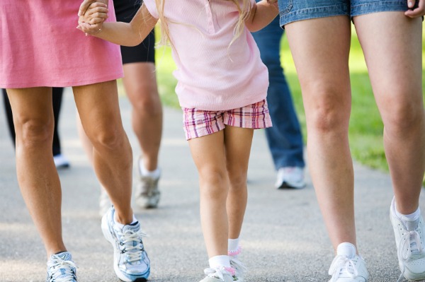 walking for charity