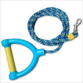 Water ski rope leash