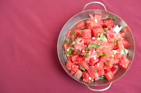 watermelon feta salad