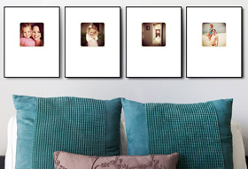 Custom Instagram wall prints from A Little Photo Shoppe