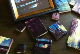 Photo magnet puzzle from Bunchesofsquares