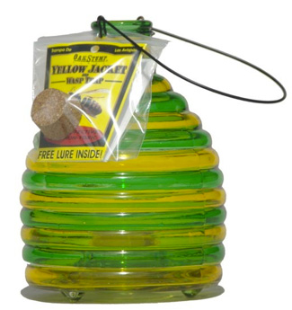 Non Toxic Glass Wasp Trap from Eartheasy 