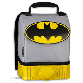 Batman dual-compartment lunchbox