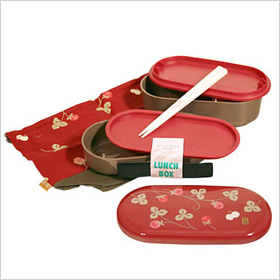 Red Blossom bento box