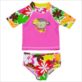 2-piece rash guard set