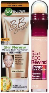 BB cream and instant age rewind