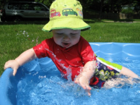 Micah baby pool