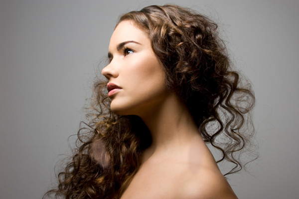 Beautiful curly hair
