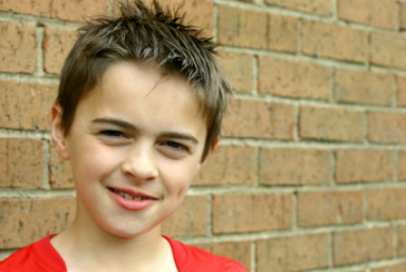 Spiky hair