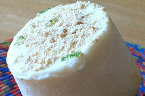 Chocolate dipped key lime pie pops