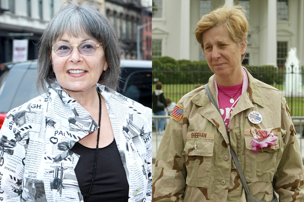 Cindy Sheehan becomes Roseanne Barr's running mate