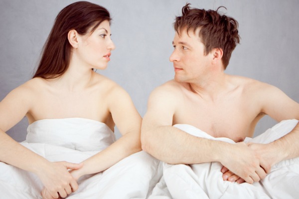Couple in bed