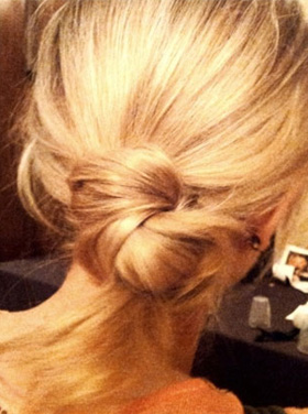Sweet But Sassy Knotted Chignon
