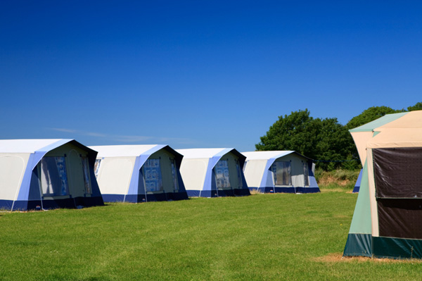 Glamping tents