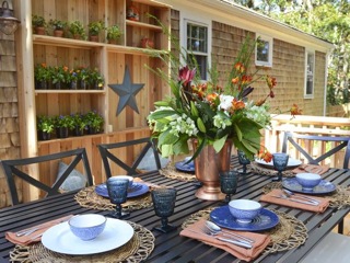 Going Yard -- Outdoor table