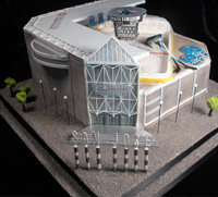 Groom cake: stadium