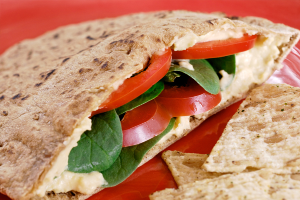 hummus pita pocket