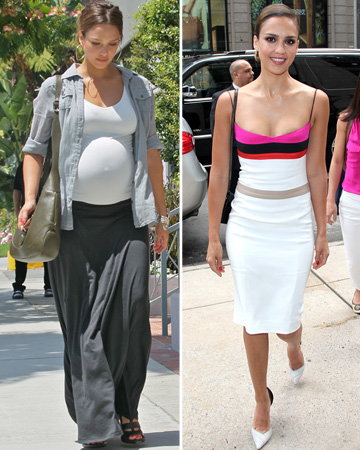 Celebrity weight loss tips for new moms