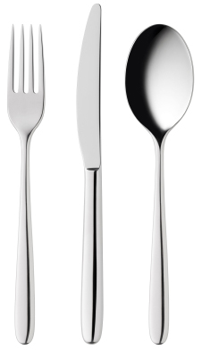 Fork, knife, spoon
