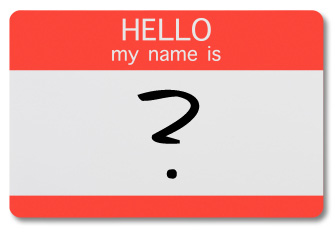Name tag