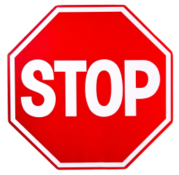 Stop sign