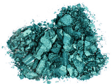 turquoise eyeshadow