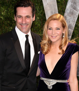 Jennifer Westfeldt and John Hamm