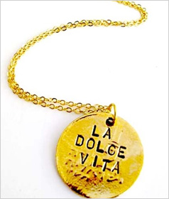 Our pick: Alisa Michelle La Dolce Vita Necklace, $62.