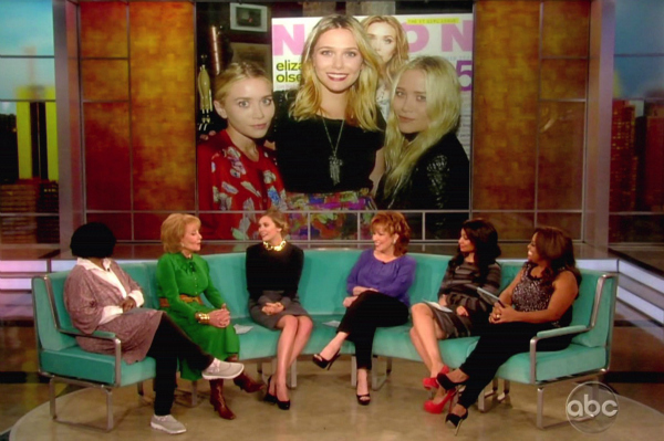 Elizbeth Olsen on ABC's The View
