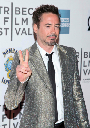 Robert Downey Jr. at 2012 Tribeca Film Festival