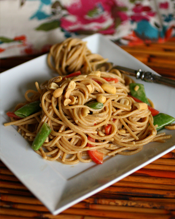 Meatless Monday: Cold sesame-peanut noodle salad