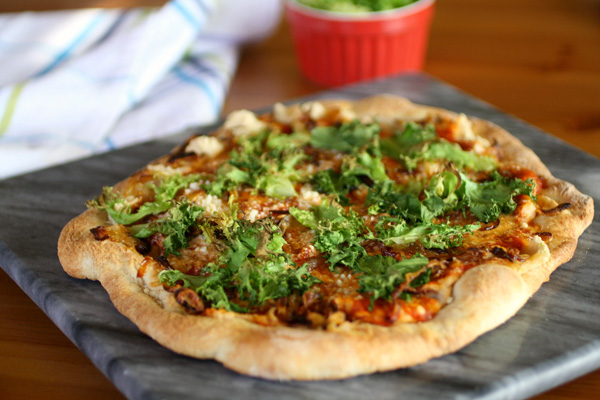 Meatless Monday: Escarole pizza with white beans and caramelized onions