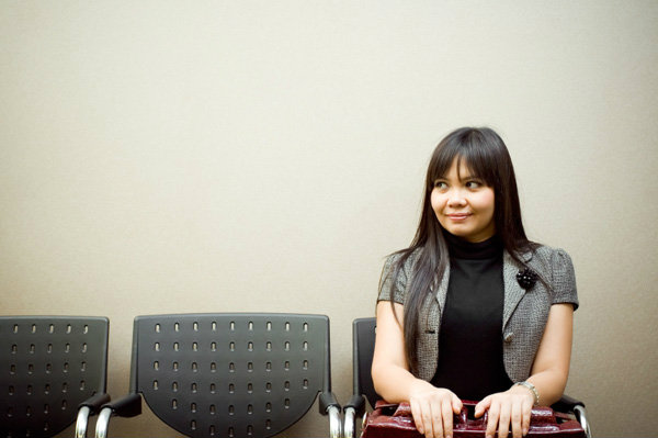 Waiting for a job interview