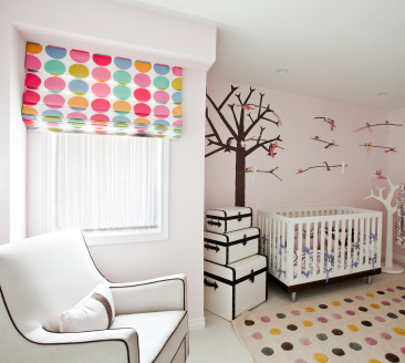 Nursery wall decal