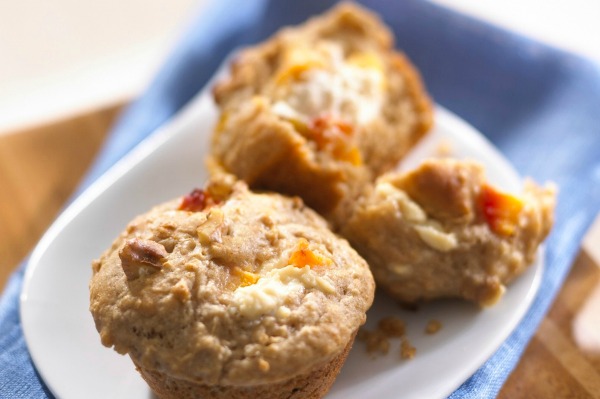 Peach muffins
